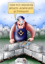 Cartoon: Freimaurer (small) by besscartoon tagged maurer,arbeit,mann,loge,freimaurer,bess,besscartoon