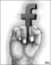 Cartoon: Fuckbook (small) by besscartoon tagged fuck,fuckbook,mark,zuckerberg,facebook,internet,social,media,soziales,netzwerk,informatik,silicon,valley,computer,technik,bess,besscartoon