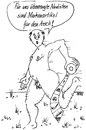 Cartoon: Für den Arsch (small) by besscartoon tagged fkk,nudisten,markenartikel,nackt,bess,besscartoon