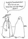 Cartoon: Für wahr ... (small) by besscartoon tagged religion,islam,katholisch,pfarrer,burka,frauenfeindlichkeit,bess,besscartoon