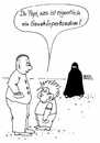 Cartoon: Ganzkörperkondom (small) by besscartoon tagged religion,burka,islam,kondom,mann,kind,besscartoon,bess