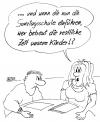 Cartoon: Ganztagsschule (small) by besscartoon tagged mann frau familie erziehung schule ganztagsschule betreuung pädagogik lehrer schüler bess besscartoon