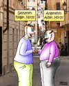 Cartoon: Gestatten... (small) by besscartoon tagged männer,name,adlerhorst,fliegerhorst,bess,besscartoon