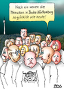 Cartoon: glückliche Menschen (small) by besscartoon tagged baden,württemberg,glück,glücklich,zufriedenheit,unzufriedenheit,alltag,bess,besscartoon