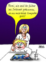 Cartoon: Gute Frage (small) by besscartoon tagged mutter,kind,familie,computer,internet,tablet,pc,technik,bess,besscartoon