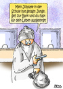 Cartoon: guter Rat (small) by besscartoon tagged schule,pädagogik,schüler,job,jobpate,geld,arbeit,diebstahl,bank,überfall,bess,besscartoon