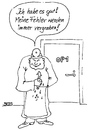 Cartoon: Ich habs gut (small) by besscartoon tagged arzt,chirurge,skalpell,op,tod,kunstfehler,bess,besscartoon