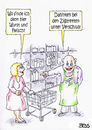 Cartoon: im Supermarkt (small) by besscartoon tagged warnhinweise,supermarkt,einkaufen,wurst,fleisch,krebserregend,fleischkonsum,krebs,fleischessen,gesundheit,ernährung,rauchen,zigaretten,bess,besscartoon