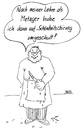 Cartoon: Karriere (small) by besscartoon tagged metzger,arzt,chirurge,schönheitschirurge,schönheit,bess,besscartoon