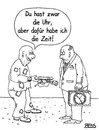 Cartoon: Keine Uhrsache mein Freund (small) by besscartoon tagged arm,reich,uhr,zeit,männer,penner,armut,geschäftsmann,bettler,betteln,hut,blume,bess,besscartoon