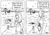 Cartoon: körperlos (small) by besscartoon tagged mann,frau,paar,beziehung,strand,urlaub,sand,sommer,meer,sonne,bess,besscartoon