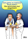 Cartoon: konsequent (small) by besscartoon tagged arzt,medizin,abhören,abhörskandal,snowden,nsa,geheimdienst,verrat,lauschangriff,prism,obama,usa,datendiebstahl,klauen,männer,bier,bess,besscartoon