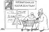 Cartoon: Kulturzentrum (small) by besscartoon tagged supermarkt,kulturzentrum,einkauf,islam,bess,besscartoon