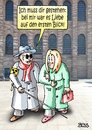 Cartoon: Liebe auf den ersten Blick (small) by besscartoon tagged mann,frau,paar,liebe,auf,den,ersten,blick,blind,blindheit,behinderung,handicap,beziehung,bess,besscartoon