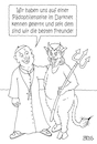 Cartoon: Männerfreundschaft (small) by besscartoon tagged pädophilie,darknet,teufel,pfarrer,priester,internet,freundschaft,kirche,religion,kindesmissbrauch,kriminalität,gewalt,katholisch,evangelisch,bess,besscartoon