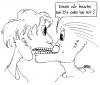 Cartoon: mahlzeit (small) by besscartoon tagged mann,frau,essen,trinken,date,zähne,bess,besscartoon