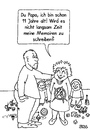 Cartoon: Memoiren (small) by besscartoon tagged vater,sohn,kinder,papa,memoiren,alter,schreiben,bess,besscartoon