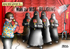 Cartoon: Miss-Billigung (small) by besscartoon tagged the,winner,is,missbilligung,misswahl,frauen,burka,islam,integration,emanzipation,flüchtlinge,religion,toleranz,bess,besscartoon