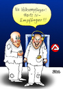 Cartoon: Nix Volksempfänger (small) by besscartoon tagged hartz,hartz4,volksempfänger,arbeit,arbeitslos,arge,job,jobcenter,bess,besscartoon