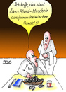 Cartoon: Öko-Pfand-Muscheln (small) by besscartoon tagged restaurant,essen,öko,pfand,muscheln,kellner,ober,fairer,handel,bess,besscartoon