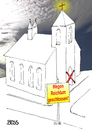 Cartoon: Oh Gott oh Gott (small) by besscartoon tagged kirche,religion,christentum,katholisch,arm,reich,gemeinde,kreuz,geld,reichtum,himmel,evangelisch,protz,kirchensteuer,bess,besscartoon