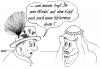 Cartoon: ohne Titel (small) by besscartoon tagged männer,religion,islam,christentum,kopfbedeckung,bess,besscartoon