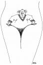 Cartoon: ohne Titel (small) by besscartoon tagged mann frau paar wünschelrute sex bess besscartoon