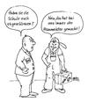 Cartoon: ohne Titel (small) by besscartoon tagged männer,schule,hausmeister,mann,ausbildung,bess,besscartoon