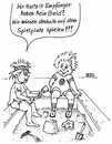 Cartoon: ohne Titel (small) by besscartoon tagged kinder hartz geld armut spielen bess besscartoon