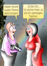 Cartoon: Pazifist? (small) by besscartoon tagged fotografie,fotograf,photographie,kamera,fotos,schießen,super,pazifist,mann,frau,bess,besscartoon