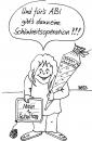 Cartoon: Perspektive (small) by besscartoon tagged bess,besscartoon,kind,schule,abitur,schönheitsoperation