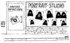 Cartoon: Portrait-Studio (small) by besscartoon tagged islam,burka,religion,frauen,muslima,bess,besscartoon