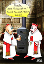 Cartoon: Raucher gesucht (small) by besscartoon tagged kirche,religion,habemus,papam,christentum,katholisch,rom,vatikan,papst,papstwahl,sixtinische,kapelle,konklave,kardinal,raucher,nichtraucher,rauch,ofen,wahl,feuer,wahlzettel,bess,besscartoon