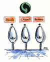 Cartoon: Recycling (small) by besscartoon tagged toilette pissoir rotwein recycling trinken pinkeln bess besscartoon wc