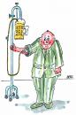 Cartoon: rettende Infusion (small) by besscartoon tagged mann krank infusion bier alkohol bess besscartoon