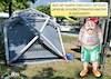 Cartoon: Rückrufaktion (small) by besscartoon tagged camping,urlaub,ferien,zelt,audi,auto,schummelsoftware,softwaremanipulation,umwelt,aufblassystem,bess,besscartoon