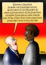 Cartoon: schwarzer Humor (small) by besscartoon tagged schwarz,willkommen,schwarzwald,schwarzbrot,schwarzarbeit,schwarzmarkt,fahren,kasse,ärgern,afrika,rot,gold,deutschland,integration,flüchtlinge,bess,besscartoon