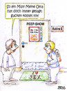 Cartoon: So ein Mist! (small) by besscartoon tagged peepshow,sex,kinder,oma,gucken,kostet,nix,bess,besscartoon