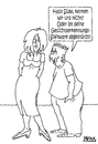 Cartoon: Software-Fehler (small) by besscartoon tagged gesichtserkennung,software,fehler,absturz,anmache,mann,frau,paar,liebe,alter,beziehung,bess,besscartoon