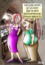 Cartoon: Software-Fehler (small) by besscartoon tagged gesichtserkennung,software,fehler,absturz,anmache,mann,frau,paar,liebe,alter,beziehung,bess,besscartoon