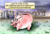 Cartoon: Sparerverarschungstag (small) by besscartoon tagged weltspartag,sparerverarschungstag,finanzen,zinspolitik,sparschwein,geld,zinsen,sparen,banken,ezb,mario,draghi,bess,besscartoon