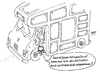 Cartoon: Vollzugsbeamter (small) by besscartoon tagged mann,camping,wohnmobil,urlaub,vollzugsbeamter,knast,bess,besscartoon