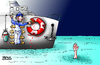 Cartoon: wahre Hilfsbereitschaft (small) by besscartoon tagged meer,schiff,rettungsring,ertrinken,helfen,retten,hilfsbereitschaft,bess,besscartoon