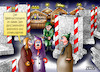 Cartoon: Weihnachtsmarkt (small) by besscartoon tagged weihnachten,weihnachtsmarkt,terror,terrorgefahr,terrorismus,is,sicherheit,amri,anschlag,bess,besscartoon