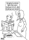 Cartoon: Wein-Fest (small) by besscartoon tagged weinfest,heulen,mann,frau,paar,liebe,ehe,alter,beziehung,bess,besscartoon