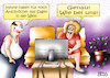 Cartoon: Weltlage (small) by besscartoon tagged mann,frau,paar,beziehung,ehe,arschlöcher,weisheit,welt,politische,lage,bess,besscartoon