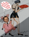 Cartoon: Wesentliche Dinge des Lebens... (small) by besscartoon tagged pdl,pd,regierungskrise,letta,minchia,silvio,berlusconi,italien,korruption,steuerhinterziehung,bunga,cavaliere,bess,besscartoon