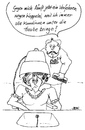 Cartoon: Wir bringen alle unter die Haube (small) by besscartoon tagged friseur,friseursalon,haare,kuppelei,frau,haube,bess,besscartoon