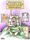 Cartoon: Wochenbettdepression (small) by besscartoon tagged mann,wochenbett,depression,bier,paar,beziehung,zigaretten,bess,besscartoon
