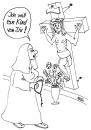 Cartoon: Wünsche (small) by besscartoon tagged kirche religion nonne jesus kind katholisch christentum kreuz bess besscartoon